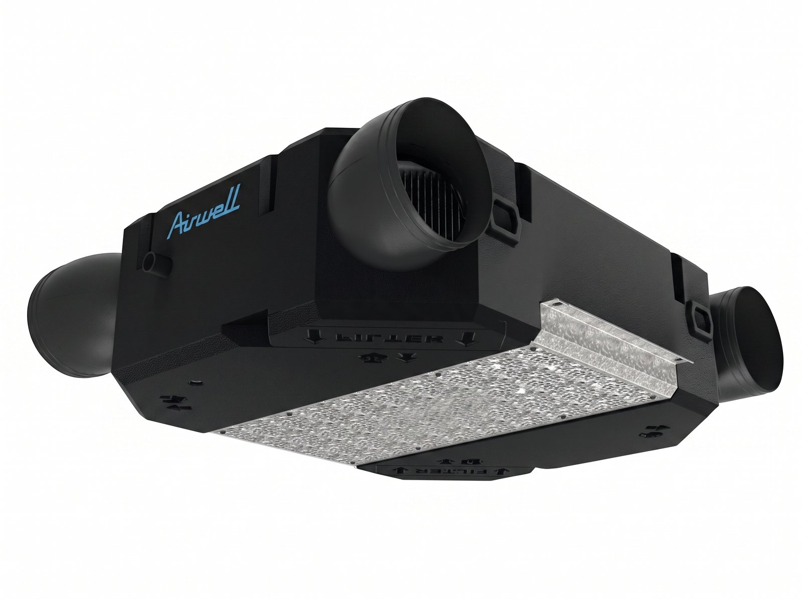 Create_image_white_background_2K_202607131424 Airwell Vmc Double Flux Thermodynamique Monobloc Réversible 2.2kw – Image 1