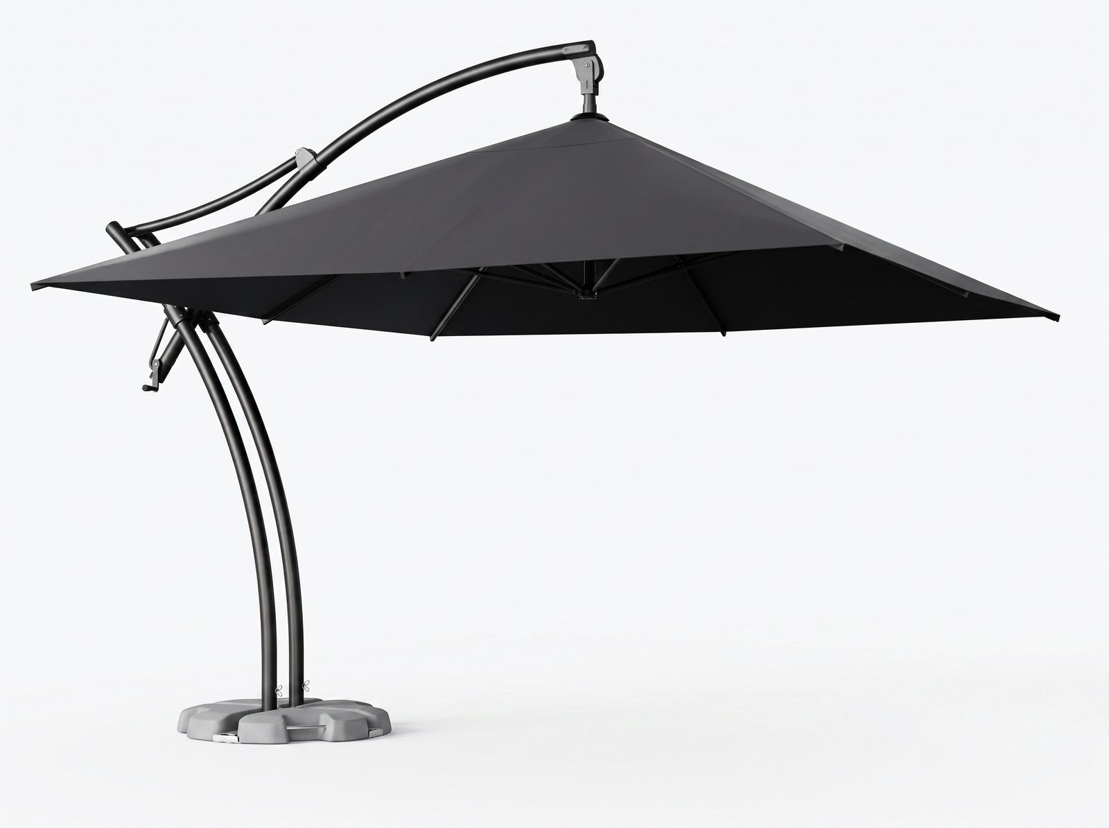bna_k_do_white_background_202607141433 Pininfarina Parasol luxe déporté 3 x 3 m gris – Image 1