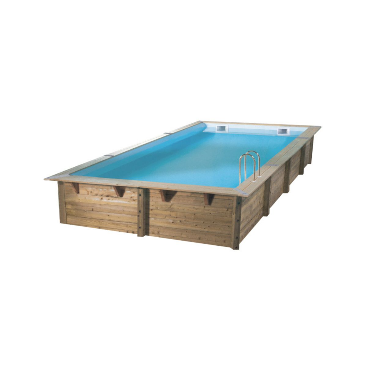 download - 2026-07-12T103922.543 Ubbink Piscine bois Linéa 650 x 350 x H 140 cm – Image 1