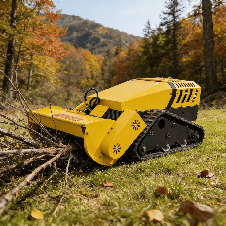 download - 2026-07-14T210516.273 La tondeuse polyvalente 850M est adaptée aux zones montagneuses et forestières et peut couper des branches de 10 centimètres. – Image 1