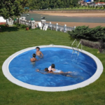 Kit Piscine enterrée acier ronde 4.5 x 1.20m – Image 2