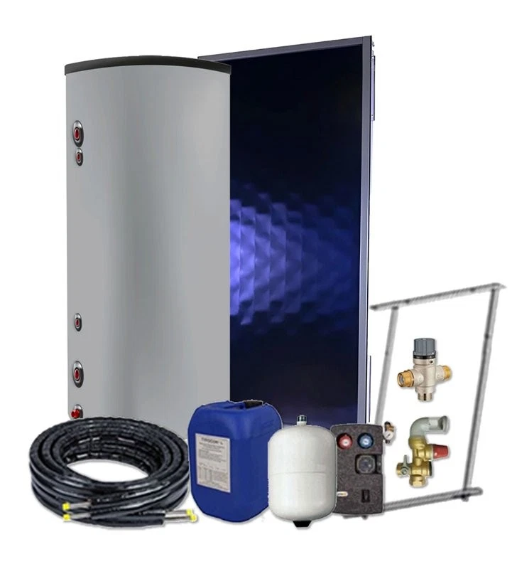download - 2026-07-15T121838.610 Kit Chauffe Eau et panneau Solaire thermique ballon 200 litres Cesi FHE – Image 1