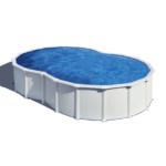 GRE Piscine acier Varadero - 520 x 350 x H 122 cm