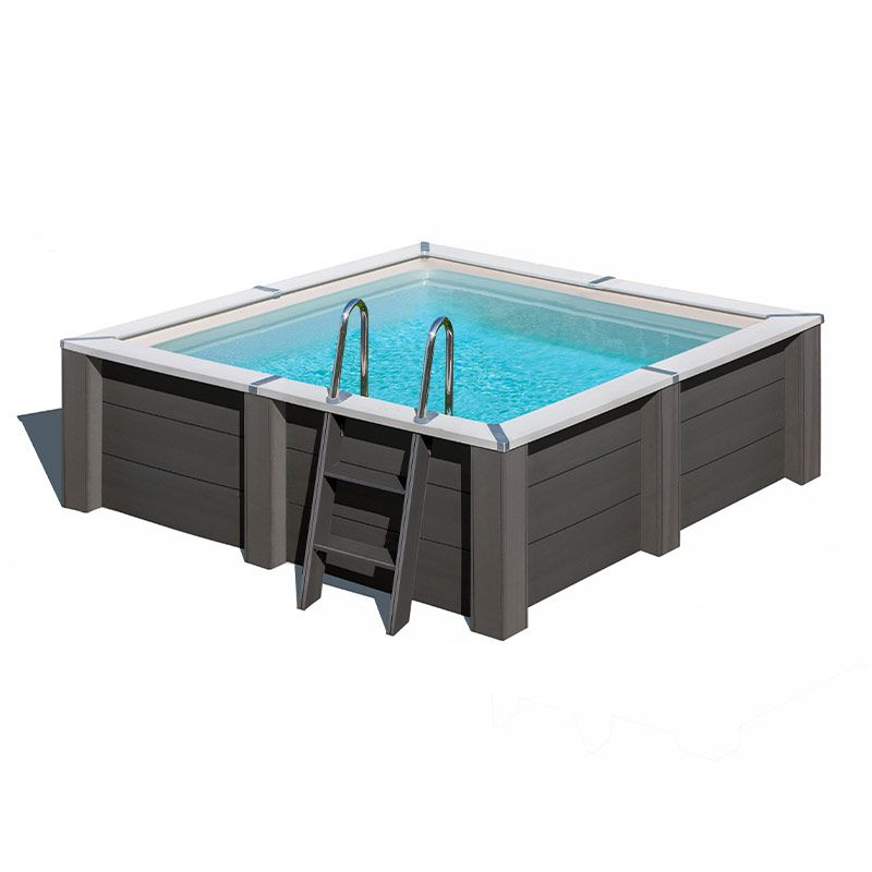 download (83) Gre Piscine composite Avant-Garde Nova carrée 3,15 x 3,15 x 0,96 m – Image 1