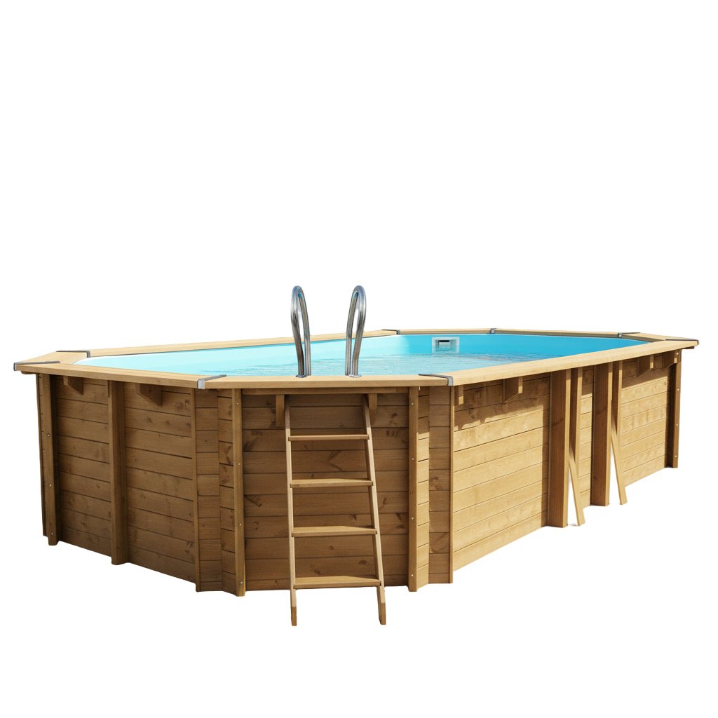 gre-piscina-de-madera-safran-2-ovalada-620x395x136-7379503 GRE Piscine bois Safran 6,20 x 3,95 x 1,36 m – Image 1